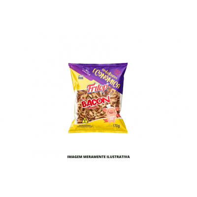 SALGADINHO BACON TUIGUI LISTRADO FRITOP 170G